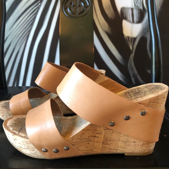 Lucky Brand Shoes - Luck Brand ‘Magnolia’ Cork Wedge Sandal